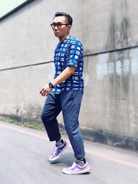 「BCSTOCK」｜Colorholic manさん（メンズ・172cm）の春コーディネート