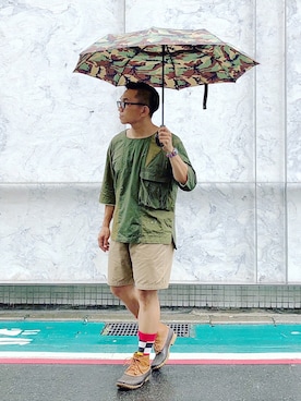 「grn」｜「アイテム（ブーツ）」を使った、Colorholic manさん（メンズ・172cm）の夏コーディネート