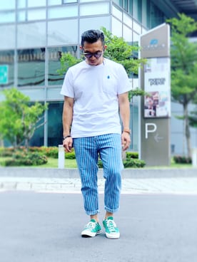 「Uniqlo UT」｜Colorholic manさん（メンズ・172cm）の夏コーディネート