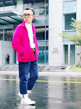 「Kinfolk（キンフォーク）のアイテム」を使った、Colorholic manさん（メンズ・172cm）の秋コーディネート