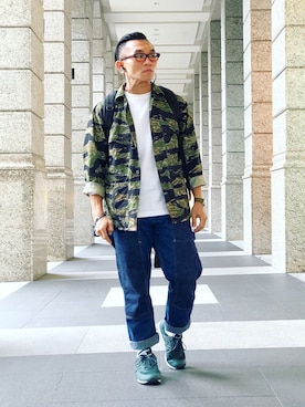 「Stan Ray（スタンレイ）のアイテム（ジャケット/アウター）」を使った、Colorholic manさん（メンズ・172cm）の秋コーディネート