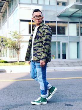 「Stan Ray（スタンレイ）のアイテム（ジャケット/アウター）」を使った、Colorholic manさん（メンズ・172cm）の冬コーディネート