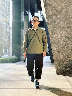 「Universal Works（ユニバーサルワークス）のアイテム」を使った、Colorholic manさん（メンズ・172cm）の冬コーディネート