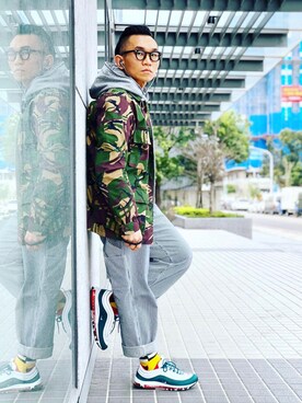 「WALLACE&BARNES（ウォレスアンドバーンズ）のアイテム」を使った、Colorholic manさん（メンズ・172cm）の春コーディネート