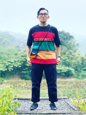 「WALLACE&BARNES（ウォレスアンドバーンズ）のアイテム」を使った、Colorholic manさん（メンズ・172cm）の春コーディネート