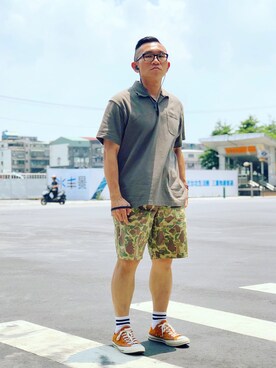 「rag & bone（ラグアンドボーン）のアイテム（パンツ）」を使った、Colorholic manさん（メンズ・172cm）の夏コーディネート