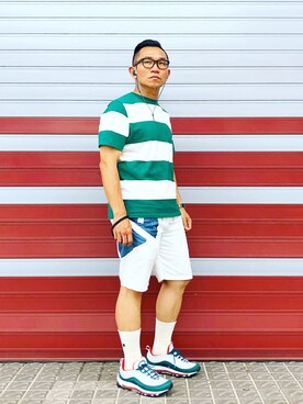 「Folk(フォーク)のアイテム」を使った、Colorholic manさん(メンズ・172cm)の夏コーディネート