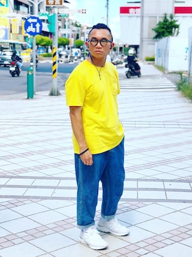 「NEW BALANCE 990」｜Colorholic manさん（メンズ・172cm）の夏コーディネート