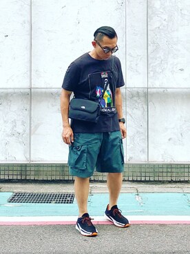 「Uniqlo UT」｜Colorholic manさん（メンズ・172cm）の夏コーディネート
