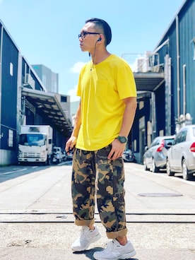 「NEW BALANCE 990」｜Colorholic manさん（メンズ・172cm）の秋コーディネート