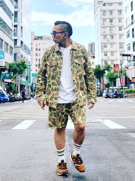 「rag & bone（ラグアンドボーン）のアイテム（ジャケット/アウター）」を使った、Colorholic manさん（メンズ・172cm）の秋コーディネート