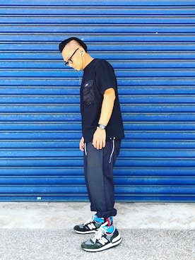 「NEW BALANCE 990」｜Colorholic manさん（メンズ・172cm）の秋コーディネート
