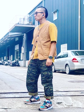 「stance socks」｜「アイテム（その他アウター）」を使った、Colorholic manさん（メンズ・172cm）の秋コーディネート