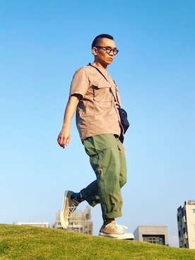 「WALLACE&BARNES（ウォレスアンドバーンズ）のアイテム」を使った、Colorholic manさん（メンズ・172cm）の秋コーディネート