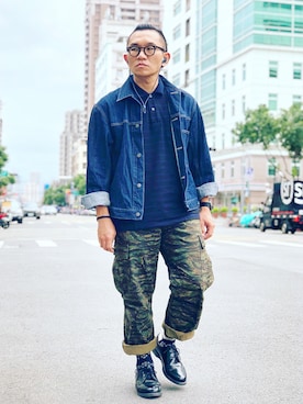「stance socks」｜「アイテム（ジャケット/アウター）」を使った、Colorholic manさん（メンズ・172cm）の秋コーディネート