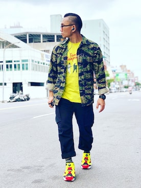 「Stan Ray（スタンレイ）のアイテム」を使った、Colorholic manさん（メンズ・172cm）の秋コーディネート