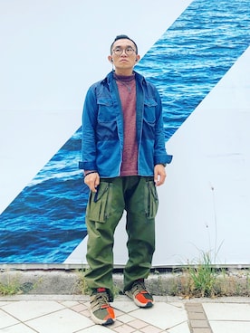 「NIKE LAB」｜Colorholic manさん（メンズ・172cm）の秋コーディネート