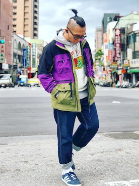 「NUMERALS（ヌメラルズ）のアイテム（ジャケット/アウター）」を使った、Colorholic manさん（メンズ・172cm）の冬コーディネート