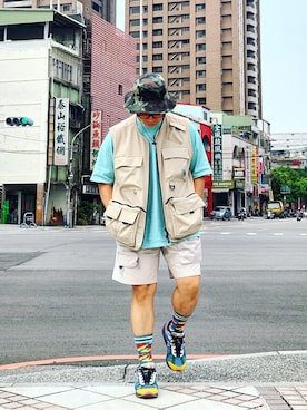 「Carhartt WIP（カーハートダブリューアイピー）のアイテム（その他アウター）」を使った、Colorholic manさん（メンズ・172cm）の秋コーディネート