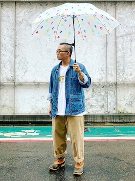 「menswear」｜「アイテム（ブーツ）」を使った、Colorholic manさん（メンズ・172cm）の秋コーディネート