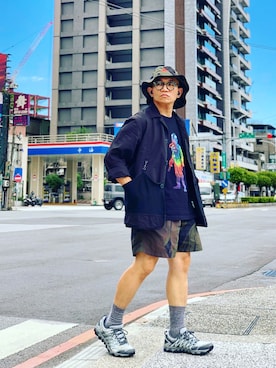 「ACG」｜「アイテム（その他アウター）」を使った、Colorholic manさん（メンズ・172cm）の秋コーディネート