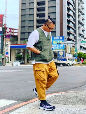 「BEAMS PLUS（ビームスプラス）のアイテム（その他アウター）」を使った、Colorholic manさん（メンズ・172cm）の秋コーディネート