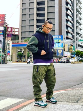「NIKE LAB」｜Colorholic manさん（メンズ・172cm）の秋コーディネート