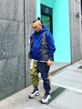 「ACG」｜「アイテム（その他アウター）」を使った、Colorholic manさん（メンズ・172cm）の秋コーディネート