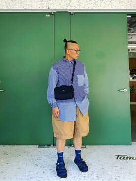 「plusj」｜Colorholic manさん（メンズ・172cm）の秋コーディネート