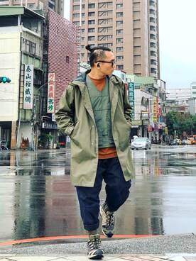 「BEAMS PLUS（ビームスプラス）のアイテム（その他アウター）」を使った、Colorholic manさん（メンズ・172cm）の冬コーディネート