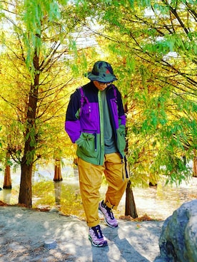 「NUMERALS（ヌメラルズ）のアイテム（ジャケット/アウター）」を使った、Colorholic manさん（メンズ・172cm）の冬コーディネート