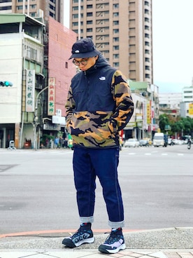 「ACG」｜「アイテム（その他アウター）」を使った、Colorholic manさん（メンズ・172cm）の冬コーディネート