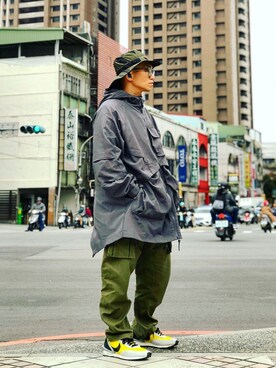 「NIKE LAB」｜Colorholic manさん（メンズ・172cm）の冬コーディネート