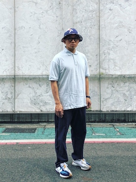 「Band of Outsiders（バンドオブアウトサイダーズ）のアイテム」を使った、Colorholic manさん（メンズ・172cm）の春コーディネート