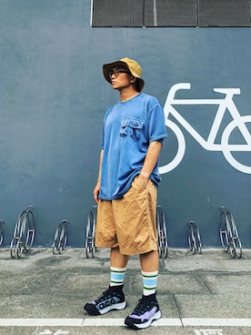 「UNIQLO U」｜Colorholic manさん（メンズ・172cm）の春コーディネート