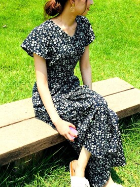 羽架さん（レディース・166cm）の夏コーディネート