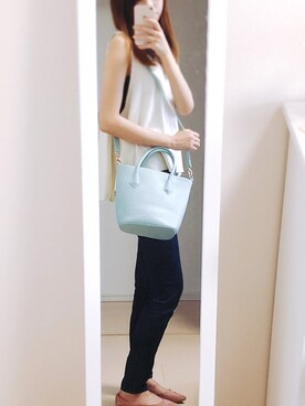 羽架さん（レディース・166cm）の夏コーディネート