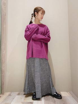 「Green　Parks（グリーンパークス）のアイテム」を使った、minoriさん（レディース・147cm）の秋コーディネート