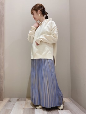 「Green　Parks（グリーンパークス）のアイテム」を使った、minoriさん（レディース・147cm）の冬コーディネート