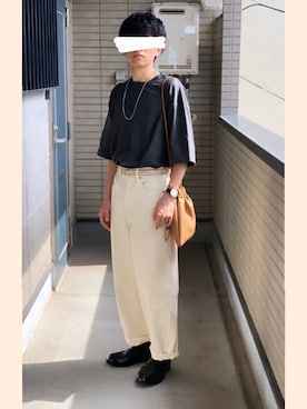 「インターファクトリー」｜みーまさん（メンズ・167cm）の夏コーディネート