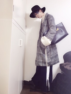 「LAD MUSICIAN（ラッドミュージシャン）のアイテム（その他シューズ）」を使った、雛形雛       ヒナガタヒイナさん（メンズ・170cm）の春コーディネート