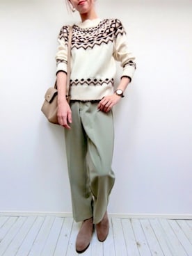 ＊𝒂𝒎𝒆𝒍𝒊𝒆𝒆＊さん（レディース・158cm）の秋コーディネート