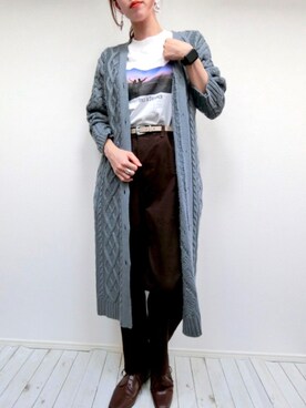 ＊𝒂𝒎𝒆𝒍𝒊𝒆𝒆＊さん（レディース・158cm）の秋コーディネート