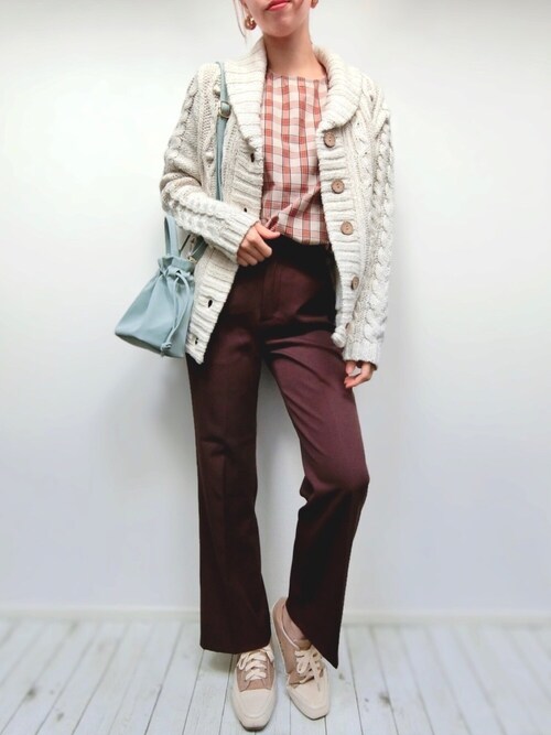 𝒂𝒎𝒆𝒍𝒊𝒆𝒆 しまむらのニット セーターを使ったコーディネート Wear