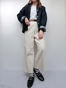 「SENSE OF PLACE by URBAN RESEAR」｜「アイテム（その他）」を使った、＊𝒂𝒎𝒆𝒍𝒊𝒆𝒆＊さん（レディース・158cm）の冬コーディネート