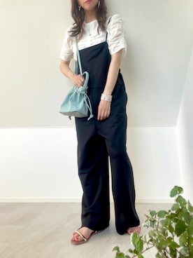 「URBAN RESEARCH（アーバンリサーチ）のアイテム（ピアス（両耳用））」を使った、＊𝒂𝒎𝒆𝒍𝒊𝒆𝒆＊さん（レディース・158cm）の夏コーディネート