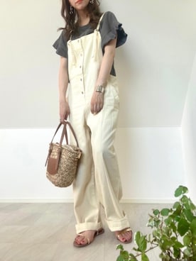 「La-gemme」｜「アイテム（その他）」を使った、＊𝒂𝒎𝒆𝒍𝒊𝒆𝒆＊さん（レディース・158cm）の夏コーディネート