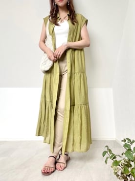 *𝒂𝒎𝒆𝒍𝒊𝒆𝒆*さん(レディース・158cm)の夏コーディネート