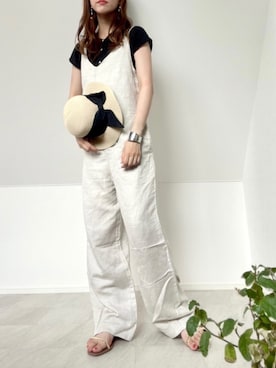 ＊𝒂𝒎𝒆𝒍𝒊𝒆𝒆＊さん（レディース・158cm）の夏コーディネート