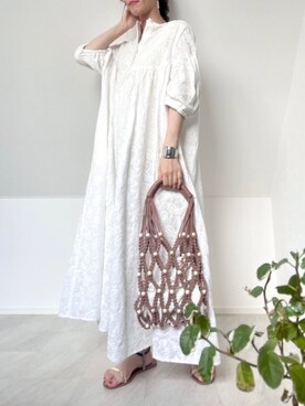 ＊𝒂𝒎𝒆𝒍𝒊𝒆𝒆＊さん（レディース・158cm）の夏コーディネート